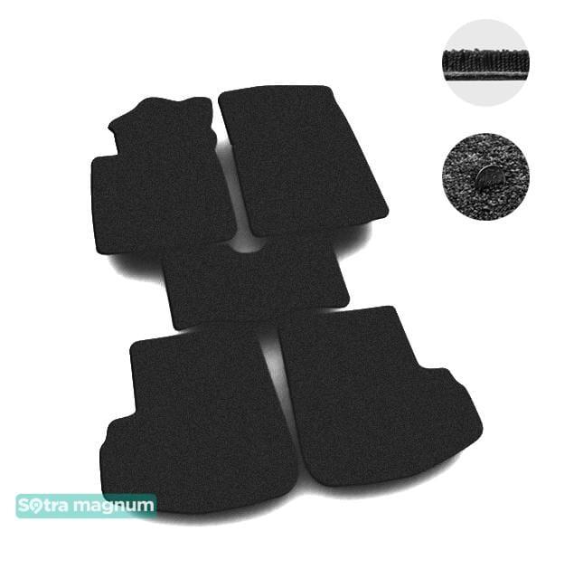 Sotra 00596-MG15-BLACK Interior mats Sotra two-layer black for Toyota Yaris (1999-2005), set 00596MG15BLACK: Buy near me in Poland at 2407.PL - Good price!