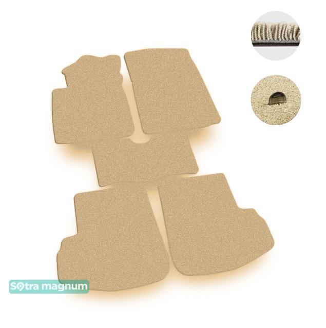 Sotra 00596-MG20-BEIGE Interior mats Sotra two-layer beige for Toyota Yaris (1999-2005), set 00596MG20BEIGE: Buy near me in Poland at 2407.PL - Good price!