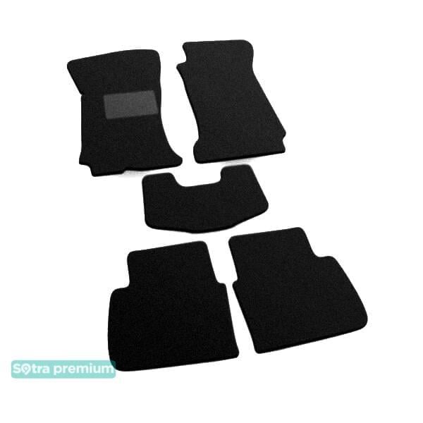 Sotra 00600-CH-BLACK Interior mats Sotra two-layer black for Saab 9-5 (1997-2010), set 00600CHBLACK: Buy near me in Poland at 2407.PL - Good price!
