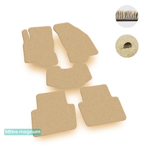 Sotra 00610-MG20-BEIGE Interior mats Sotra two-layer beige for Volvo S80 (1998-2006), set 00610MG20BEIGE: Buy near me in Poland at 2407.PL - Good price!