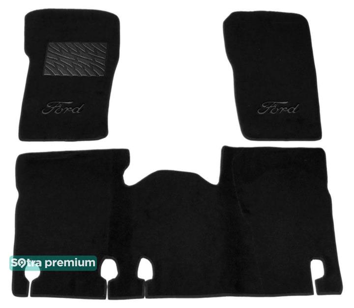 Sotra 00612-CH-BLACK Interior mats Sotra two-layer black for Ford Explorer (1995-2001), set 00612CHBLACK: Buy near me in Poland at 2407.PL - Good price!