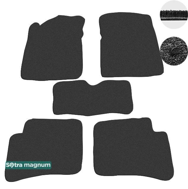 Sotra 00617-MG15-BLACK Interior mats Sotra two-layer black for Toyota Yaris (1999-2005), set 00617MG15BLACK: Buy near me in Poland at 2407.PL - Good price!