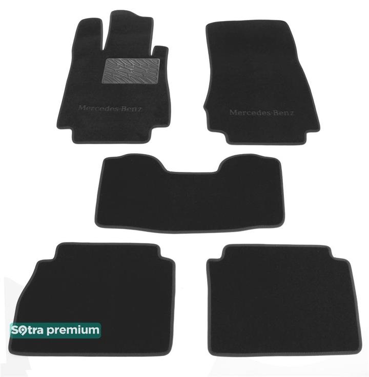Sotra 00659-CH-GREY Interior mats Sotra two-layer gray for Mercedes S-class (1998-2005), set 00659CHGREY: Buy near me in Poland at 2407.PL - Good price!