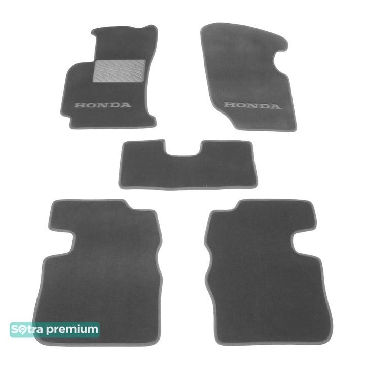 Sotra 00679-CH-GREY Interior mats Sotra two-layer gray for Honda Hr-v (1998-2006), set 00679CHGREY: Buy near me in Poland at 2407.PL - Good price!