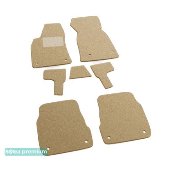 Sotra 00695-CH-BEIGE Interior mats Sotra two-layer beige for Audi A6 allroad (1999-2005), set 00695CHBEIGE: Buy near me in Poland at 2407.PL - Good price!