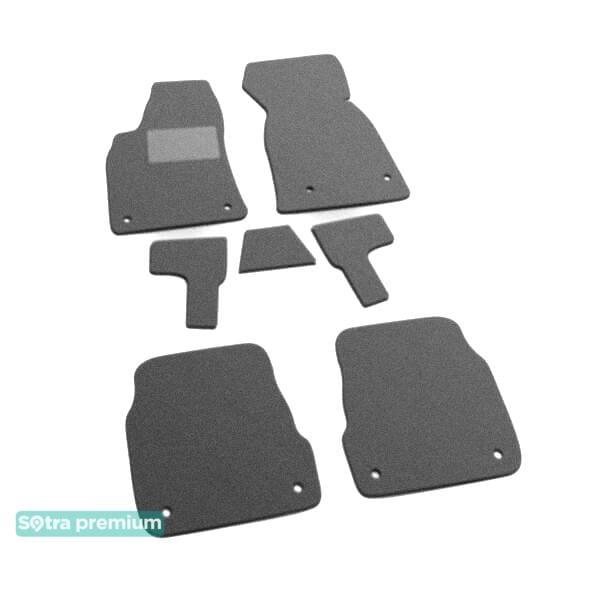 Sotra 00695-CH-GREY Interior mats Sotra two-layer gray for Audi A6 allroad (1999-2005), set 00695CHGREY: Buy near me in Poland at 2407.PL - Good price!