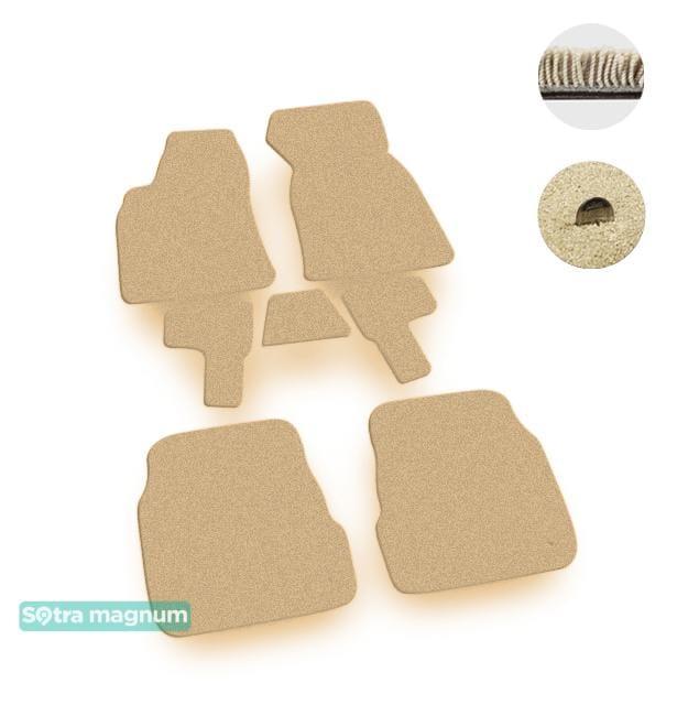 Sotra 00695-MG20-BEIGE Interior mats Sotra two-layer beige for Audi A6 allroad (1999-2005), set 00695MG20BEIGE: Buy near me in Poland at 2407.PL - Good price!