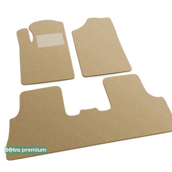 Sotra 00702-CH-BEIGE Interior mats Sotra two-layer beige for Peugeot Partner (1997-2008), set 00702CHBEIGE: Buy near me in Poland at 2407.PL - Good price!