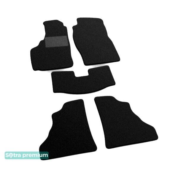 Sotra 00704-CH-BLACK Interior mats Sotra two-layer black for Saab 9-3 (1997-2002), set 00704CHBLACK: Buy near me in Poland at 2407.PL - Good price!