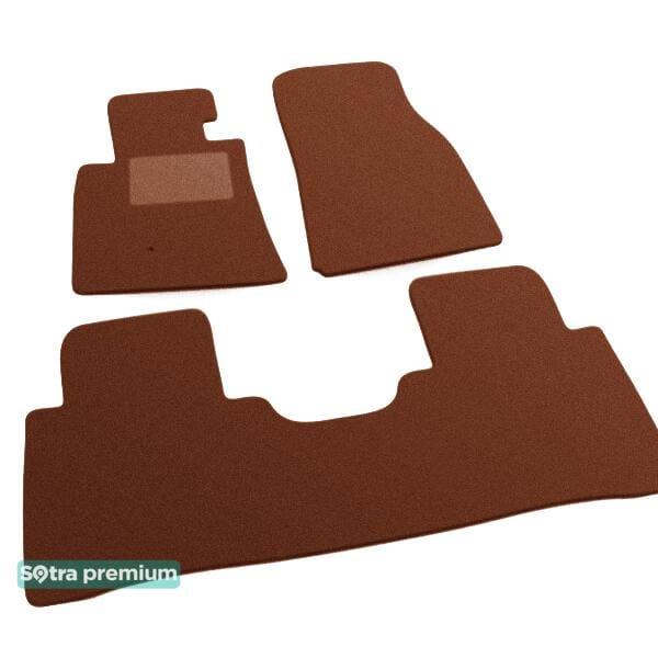 Sotra 00708-CH-TERRA Interior mats Sotra two-layer terracotta for Mitsubishi Pajero (1999-2006), set 00708CHTERRA: Buy near me in Poland at 2407.PL - Good price!