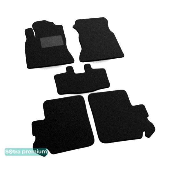 Sotra 00711-CH-BLACK Коврики салона Sotra двухслойные черные для Toyota Rav4 (2000-2005), комплект 00711CHBLACK: Отличная цена - Купить в Польше на 2407.PL!