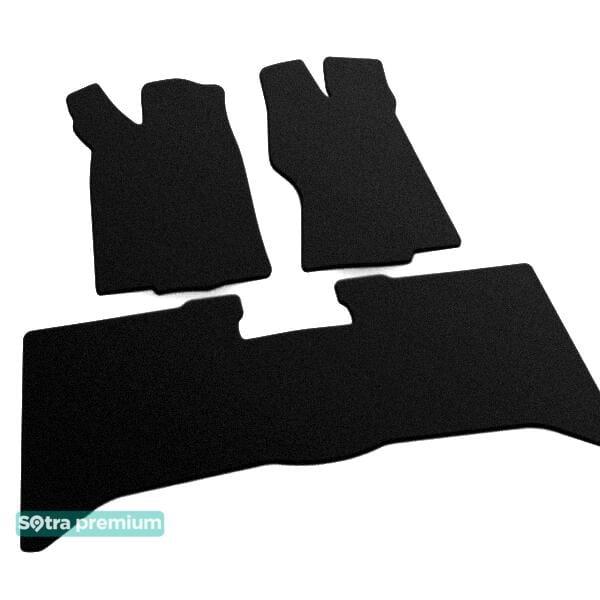 Sotra 00712-CH-BLACK Interior mats Sotra two-layer black for Isuzu Trooper (1992-2002), set 00712CHBLACK: Buy near me in Poland at 2407.PL - Good price!