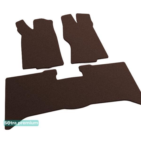 Sotra 00712-CH-CHOCO Interior mats Sotra two-layer brown for Isuzu Trooper (1992-2002), set 00712CHCHOCO: Buy near me in Poland at 2407.PL - Good price!