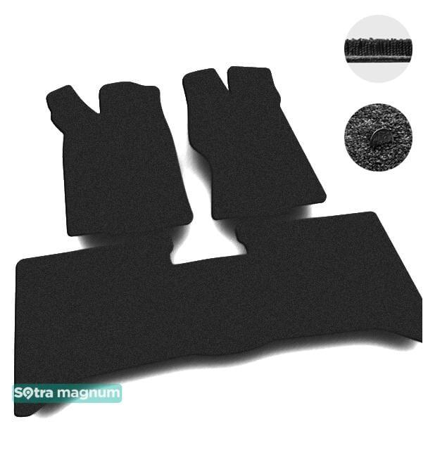 Sotra 00712-MG15-BLACK Interior mats Sotra two-layer black for Isuzu Trooper (1992-2002), set 00712MG15BLACK: Buy near me in Poland at 2407.PL - Good price!