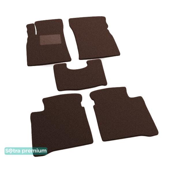 Sotra 00718-CH-CHOCO Interior mats Sotra two-layer brown for KIA Optima / magentis (2000-2005), set 00718CHCHOCO: Buy near me in Poland at 2407.PL - Good price!
