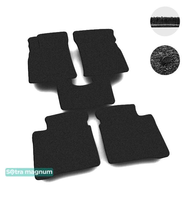 Sotra 00718-MG15-BLACK Interior mats Sotra two-layer black for KIA Optima / magentis (2000-2005), set 00718MG15BLACK: Buy near me in Poland at 2407.PL - Good price!