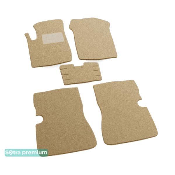 Sotra 00719-CH-BEIGE Interior mats Sotra two-layer beige for KIA Rio (2002-2005), set 00719CHBEIGE: Buy near me in Poland at 2407.PL - Good price!
