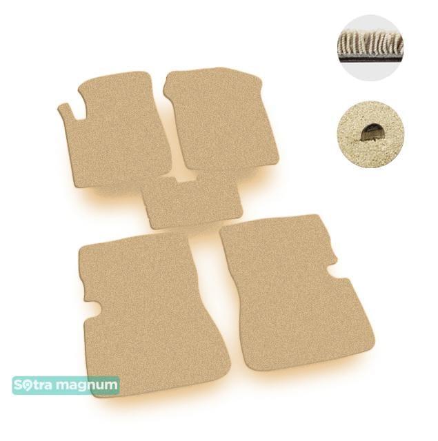 Sotra 00719-MG20-BEIGE Interior mats Sotra two-layer beige for KIA Rio (2002-2005), set 00719MG20BEIGE: Buy near me in Poland at 2407.PL - Good price!