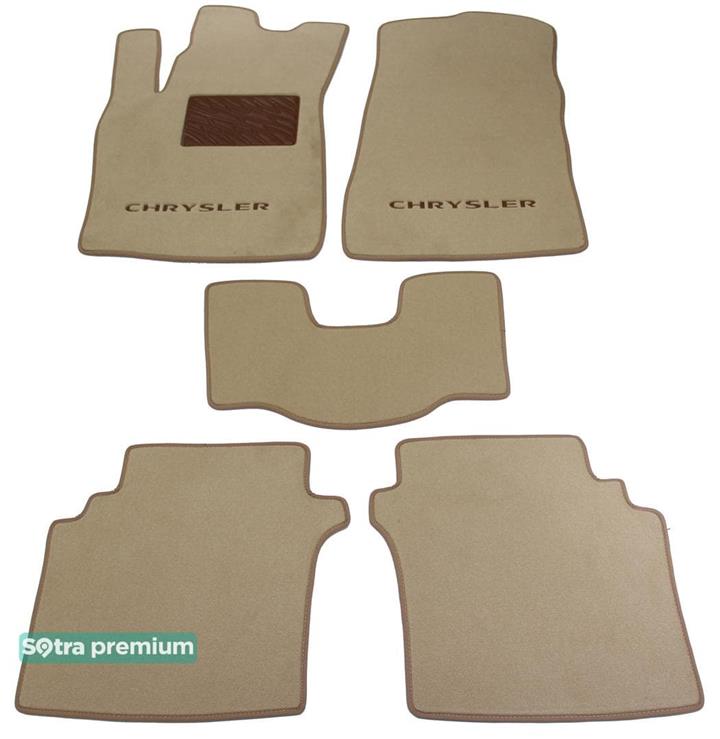 Sotra 00724-CH-BEIGE Interior mats Sotra two-layer beige for Chrysler Stratus (1996-2000), set 00724CHBEIGE: Buy near me at 2407.PL in Poland at an Affordable price!
