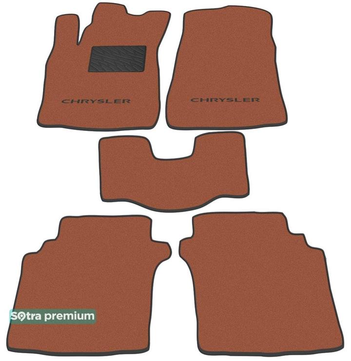 Sotra 00724-CH-TERRA Interior mats Sotra two-layer terracotta for Chrysler Stratus (1996-2000), set 00724CHTERRA: Buy near me in Poland at 2407.PL - Good price!