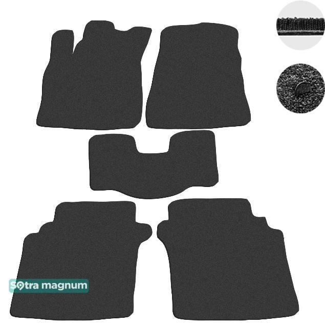 Sotra 00724-MG15-BLACK Interior mats Sotra two-layer black for Chrysler Stratus (1996-2000), set 00724MG15BLACK: Buy near me at 2407.PL in Poland at an Affordable price!