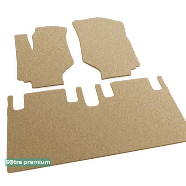 Sotra 00730-CH-BEIGE Interior mats Sotra two-layer beige for Hyundai Trajet (1999-2008), set 00730CHBEIGE: Buy near me in Poland at 2407.PL - Good price!