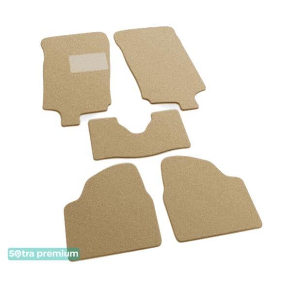 Sotra 00732-CH-BEIGE Interior mats Sotra two-layer beige for Opel Corsa c (2000-2006), set 00732CHBEIGE: Buy near me in Poland at 2407.PL - Good price!