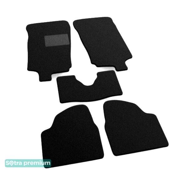 Sotra 00732-CH-BLACK Interior mats Sotra two-layer black for Opel Corsa c (2000-2006), set 00732CHBLACK: Buy near me in Poland at 2407.PL - Good price!