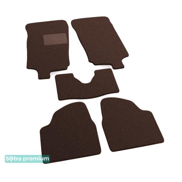 Sotra 00732-CH-CHOCO Interior mats Sotra two-layer brown for Opel Corsa c (2000-2006), set 00732CHCHOCO: Buy near me in Poland at 2407.PL - Good price!