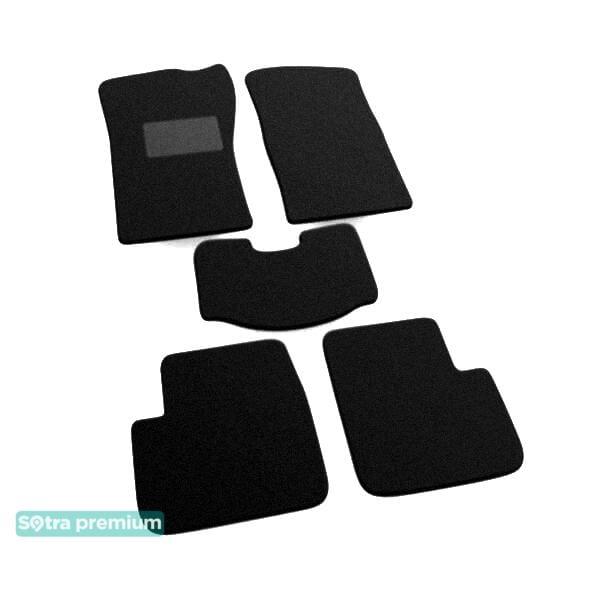 Sotra 00734-CH-BLACK Interior mats Sotra two-layer black for Toyota Avensis (1999-2003), set 00734CHBLACK: Buy near me in Poland at 2407.PL - Good price!