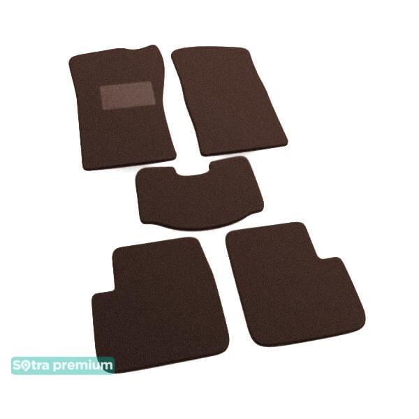 Sotra 00734-CH-CHOCO Interior mats Sotra two-layer brown for Toyota Avensis (1999-2003), set 00734CHCHOCO: Buy near me in Poland at 2407.PL - Good price!