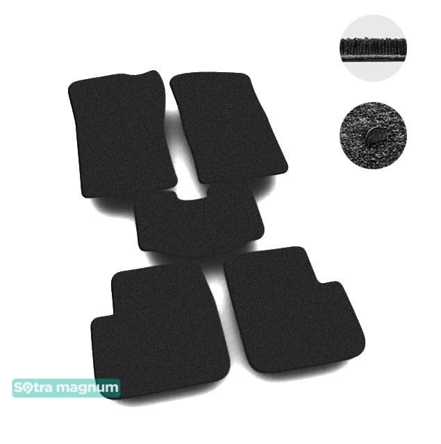 Sotra 00734-MG15-BLACK Interior mats Sotra two-layer black for Toyota Avensis (1999-2003), set 00734MG15BLACK: Buy near me in Poland at 2407.PL - Good price!