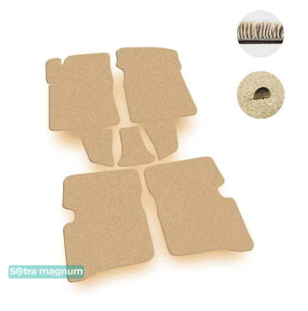 Sotra 00735-MG20-BEIGE Interior mats Sotra two-layer beige for Mazda 323 / familia (1989-1994), set 00735MG20BEIGE: Buy near me in Poland at 2407.PL - Good price!