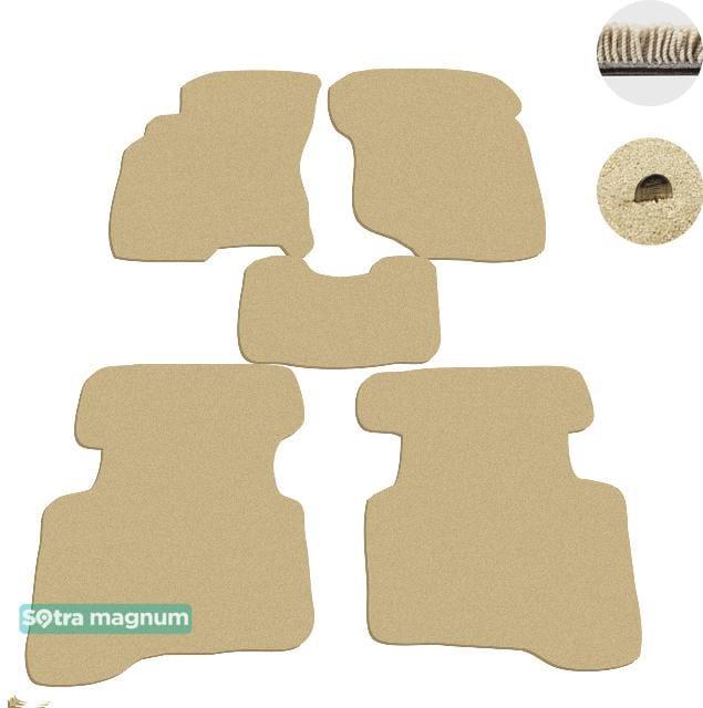 Sotra 00750-MG20-BEIGE Interior mats Sotra two-layer beige for Nissan X-trail (2001-2007), set 00750MG20BEIGE: Buy near me in Poland at 2407.PL - Good price!