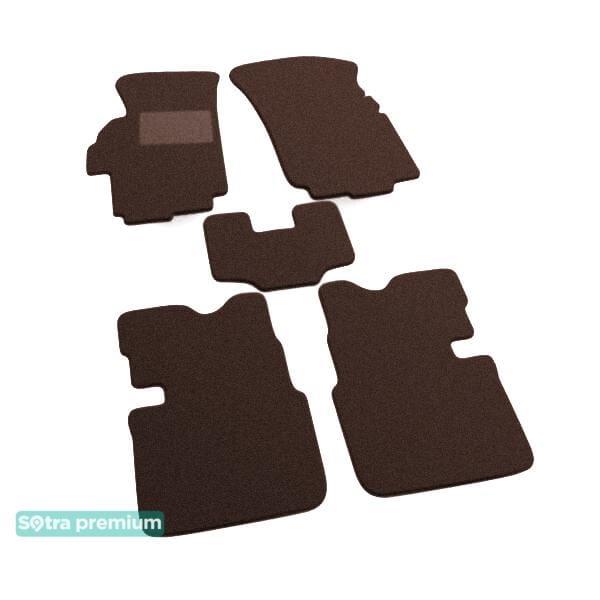 Sotra 00752-CH-CHOCO Interior mats Sotra two-layer brown for Suzuki Liana (2001-2007), set 00752CHCHOCO: Buy near me in Poland at 2407.PL - Good price!