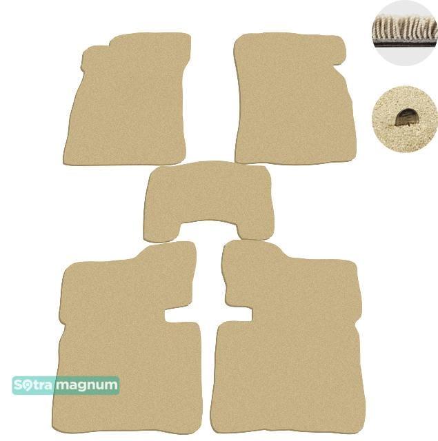 Sotra 00754-MG20-BEIGE Interior mats Sotra two-layer beige for Hyundai Sonata (2001-2005), set 00754MG20BEIGE: Buy near me in Poland at 2407.PL - Good price!