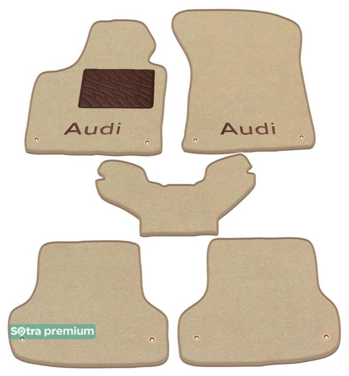 Sotra 00763-CH-BEIGE Interior mats Sotra two-layer beige for Audi A3 (1996-2003), set 00763CHBEIGE: Buy near me in Poland at 2407.PL - Good price!
