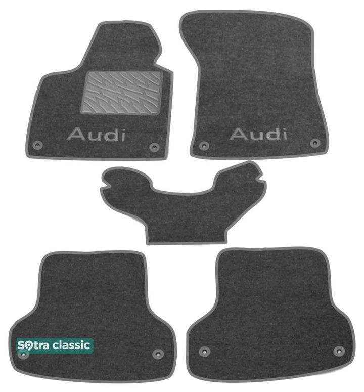 Sotra 00763-GD-GREY Interior mats Sotra two-layer gray for Audi A3 (1996-2003), set 00763GDGREY: Buy near me in Poland at 2407.PL - Good price!