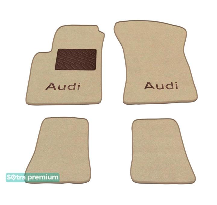 Sotra 00765-CH-BEIGE Interior mats Sotra two-layer beige for Audi Tt coupe (1998-2006), set 00765CHBEIGE: Buy near me in Poland at 2407.PL - Good price!