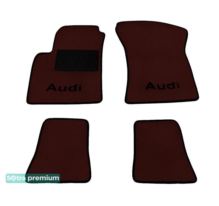 Sotra 00765-CH-CHOCO Interior mats Sotra two-layer brown for Audi Tt coupe (1998-2006), set 00765CHCHOCO: Buy near me in Poland at 2407.PL - Good price!