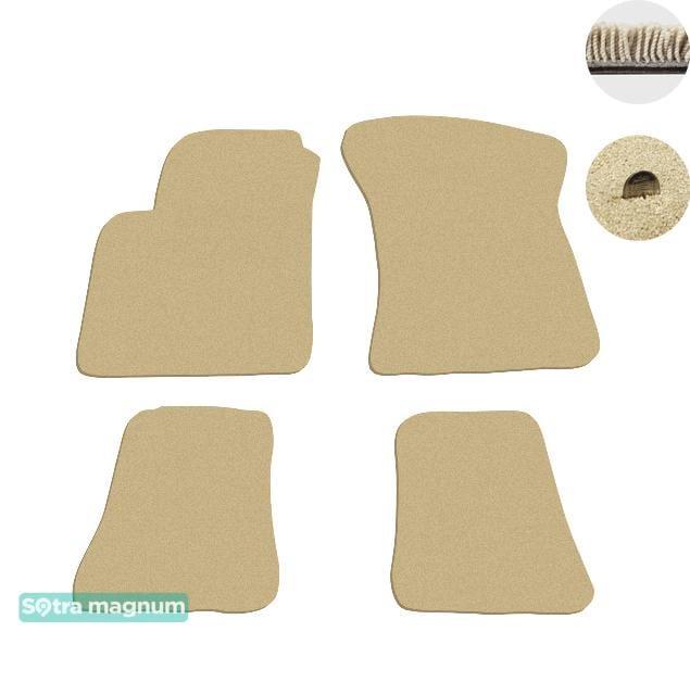 Sotra 00765-MG20-BEIGE Interior mats Sotra two-layer beige for Audi Tt coupe (1998-2006), set 00765MG20BEIGE: Buy near me in Poland at 2407.PL - Good price!