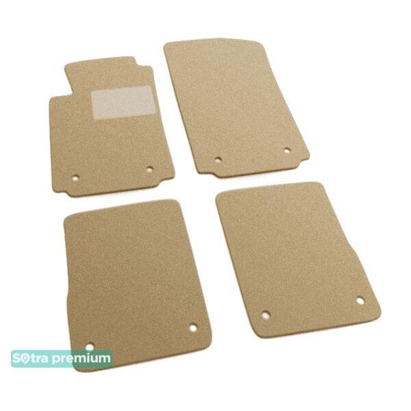 Sotra 00769-CH-BEIGE Interior mats Sotra two-layer beige for Audi A2 (1999-2005), set 00769CHBEIGE: Buy near me in Poland at 2407.PL - Good price!