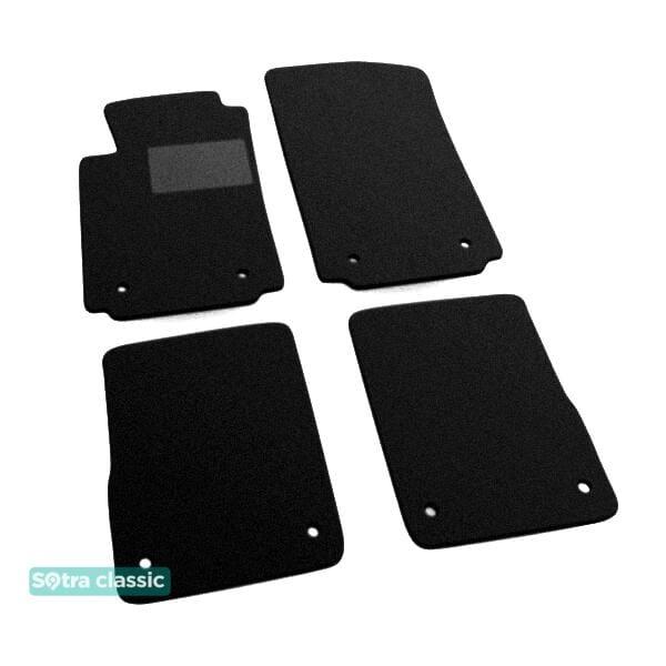 Sotra 00769-GD-BLACK Interior mats Sotra two-layer black for Audi A2 (1999-2005), set 00769GDBLACK: Buy near me in Poland at 2407.PL - Good price!