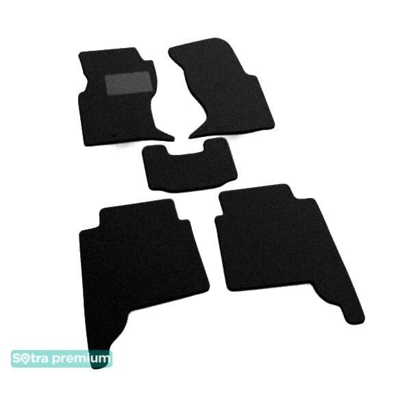 Sotra 00774-CH-BLACK Interior mats Sotra two-layer black for Nissan Pathfinder / terrano (1996-2004), set 00774CHBLACK: Buy near me at 2407.PL in Poland at an Affordable price!