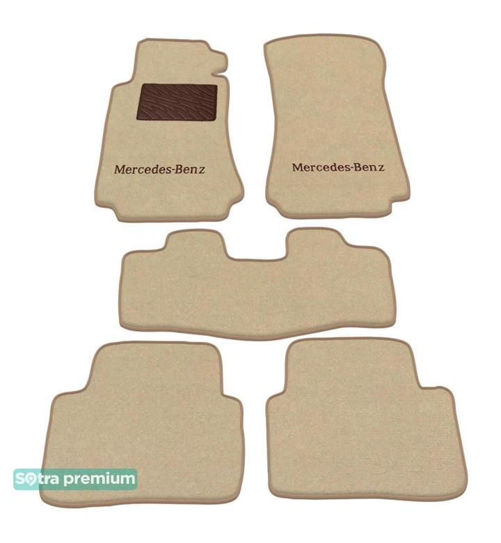 Sotra 00789-CH-BEIGE Interior mats Sotra two-layer beige for Mercedes C-class (2000-2006), set 00789CHBEIGE: Buy near me in Poland at 2407.PL - Good price!