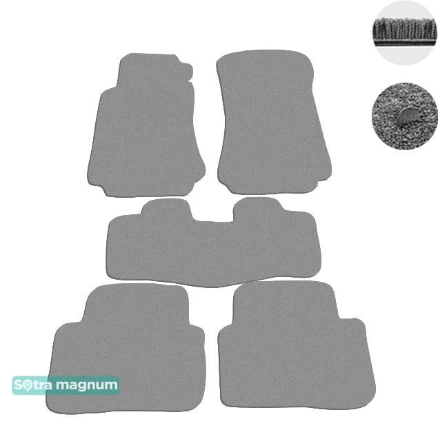 Sotra 00789-MG20-GREY Interior mats Sotra two-layer gray for Mercedes C-class (2000-2006), set 00789MG20GREY: Buy near me in Poland at 2407.PL - Good price!