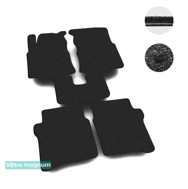 Sotra 00825-MG15-BLACK Interior mats Sotra two-layer black for Nissan Primera (2002-2008), set 00825MG15BLACK: Buy near me in Poland at 2407.PL - Good price!