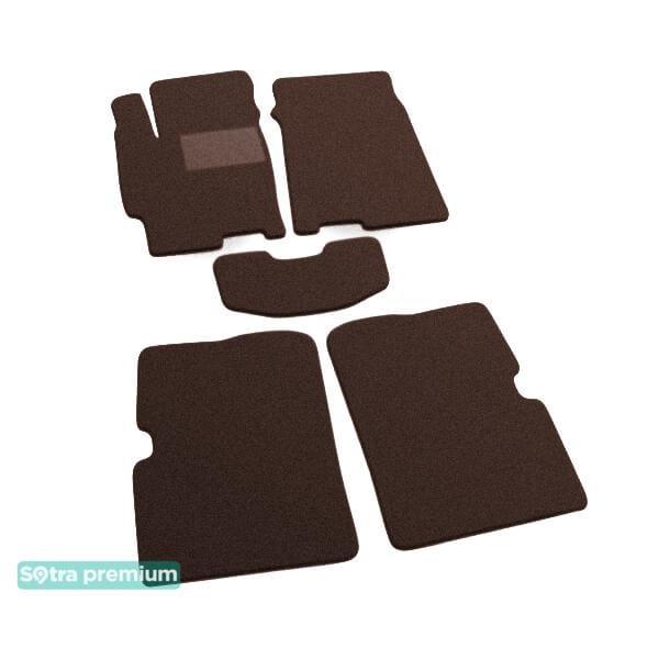 Sotra 00836-CH-CHOCO Interior mats Sotra two-layer brown for Mazda 323 (1998-2003), set 00836CHCHOCO: Buy near me at 2407.PL in Poland at an Affordable price!