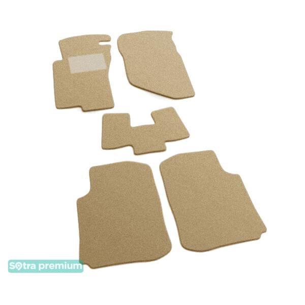 Sotra 00837-CH-BEIGE Interior mats Sotra two-layer beige for Mitsubishi Lancer (1992-1996), set 00837CHBEIGE: Buy near me in Poland at 2407.PL - Good price!