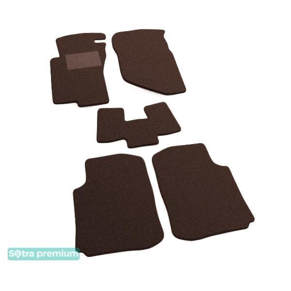 Sotra 00837-CH-CHOCO Interior mats Sotra two-layer brown for Mitsubishi Lancer (1992-1996), set 00837CHCHOCO: Buy near me in Poland at 2407.PL - Good price!